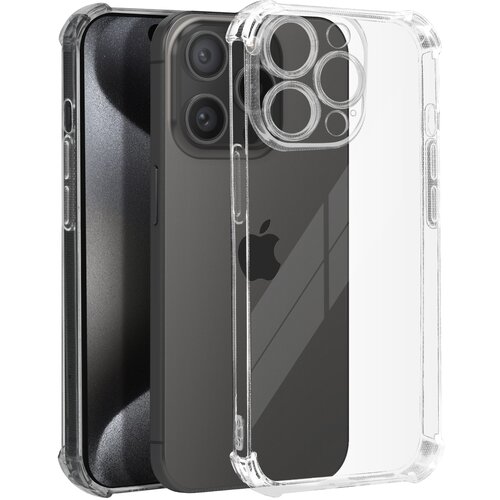 AVIZAR Ohišje za iPhone 15 Pro Max Antichoc Flexible Reinforced corners, Prozorno, (5000013928) Cene
