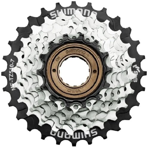  Lančanik Navojni Shimano, Mf-Tz510-7,7-Speed, 14-16-18-20-22-24-28T, Ind.Pack Slike