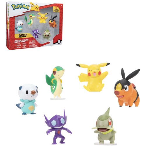 Pokemon pkm: figurica battle 6/1 pak, W6, (21605869) Slike