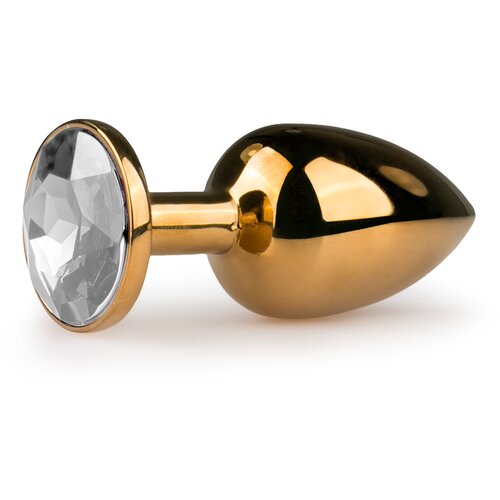 EasyToys - Anal Collection Metalni analni čep No. 1, zlat/proziran Cijene