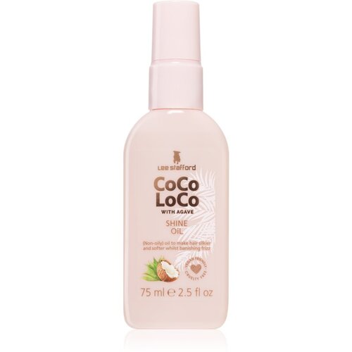Lee Stafford CoCo LoCo Agave negovalno olje za sijaj in mehkobo las 75 ml Slike