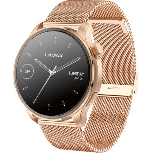 LAMAX Electronics Prism AMOLED Rose Gold pametni satovi 1 kom Slike