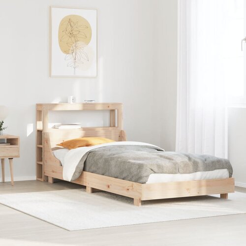Furnova Posteljni okvir brez vzmetnice 75x190 cm trdna borovina, (21939722) Slike