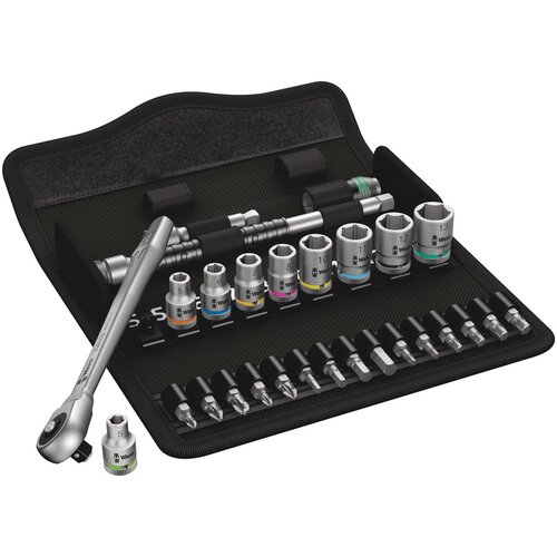 Wera 8100 SA 7 Zyklop set gedora, 1/4", metrički, 28 komada, 05004017001 Cene