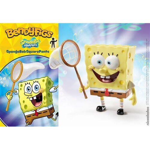 Noble Collection NICKELODEON - BENDYFIGS - SPONGEBOB SQUAREPANTS Slike