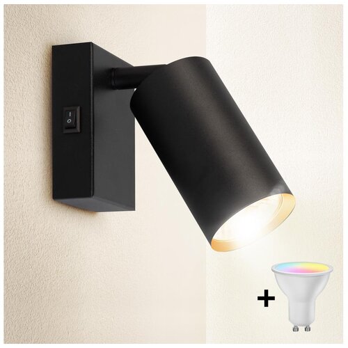  Brilagi -LED prigušiva zidno spot svetlo SELE 1xGU10/6W/230V crna/zlatna Cene
