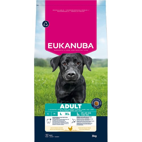 Eukanuba Premium Nutrition Adult Large & Giant Breed piletina - 2 x 3 kg Cene