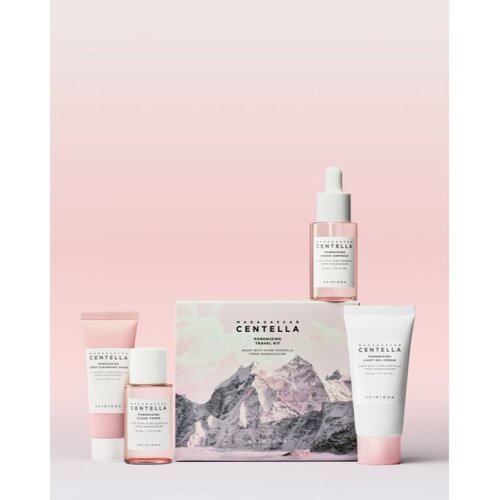 SKIN1004 Madagascar Centella Poremizing Travel Kit Potovalni set za glajenje kože in zmanj&amp;scaron;anje por Slike