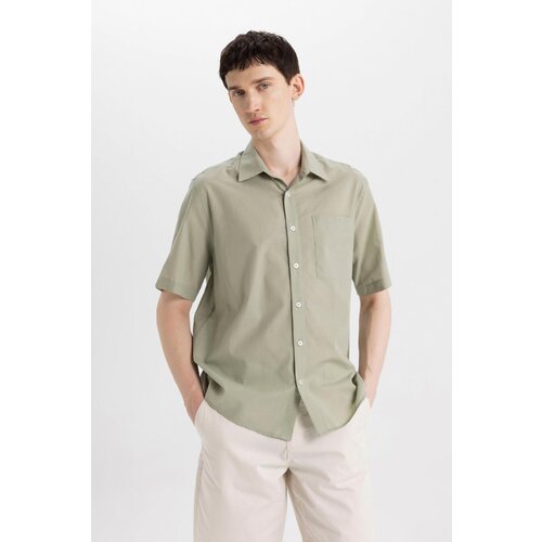 Defacto Relax Fit Polo Collar Cotton Short Sleeve Shirt Slike