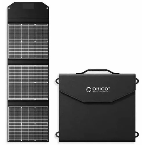 Orico zložljiv solarni panel, 60W, DC, MC4, 2xUSB-A, USB-C,