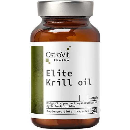 OSTROVIT pharma elite krill oil 60 kapsula Slike