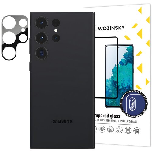 Wozinsky kaljeno staklo za kameru 9H za Samsung Galaxy S23 Ultra - Crna KP26314 Cijene