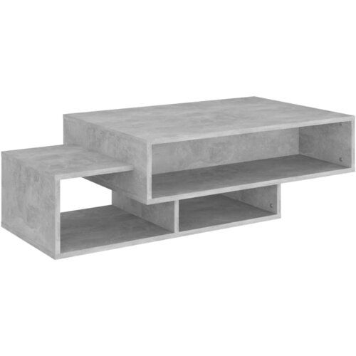 VidaXL Klubska mizica betonsko siva 105x55x32 cm iverna plo&amp;scaron;ča, (20712693) Slike