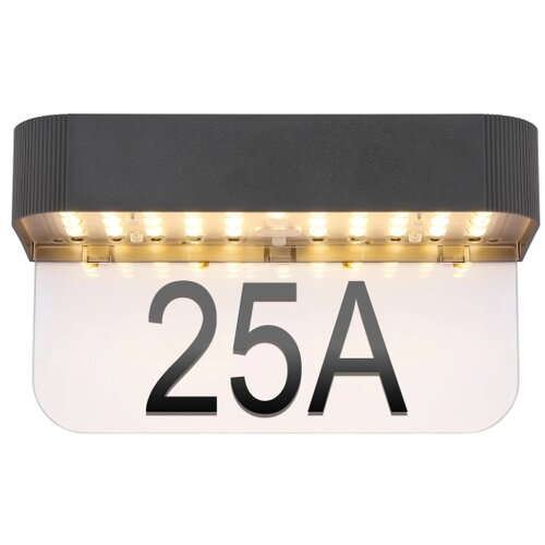 Globo 36790 - LED solarni kućni broj LED/6W/3,7V IP54 Slike