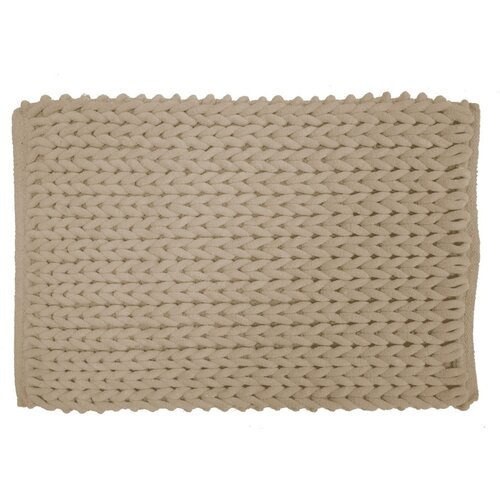 Douceur d int&amp;eacute;rieur Svjetlo smeđa kupaonska prostirka 50x80 cm Ariel &amp;ndash; Slike