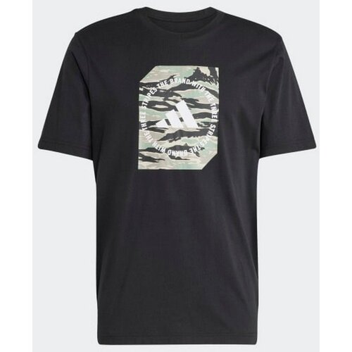 Adidas Mu&amp;scaron;ka majica m c camo box t M, Crna Slike