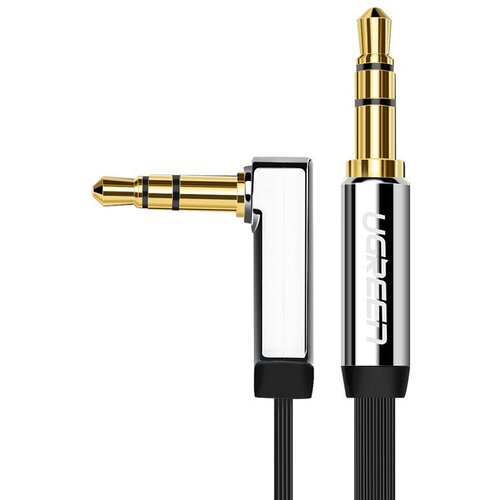 Ugreen 3.5 mm na 3.5 mm audio kabel kutni 1 m crni Slike