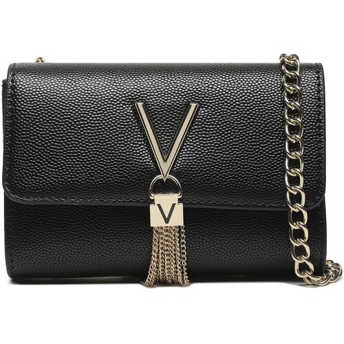 Valentino Ročna torba Divina VBS1R403G Nero/Gold Slike