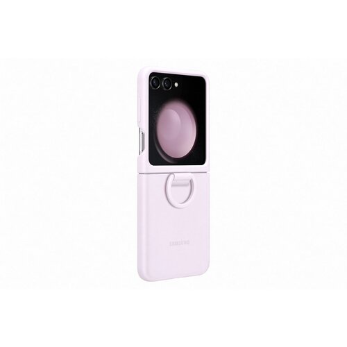 Samsung GALAXY Z FLIP5 SILICONE CASE WITH RING LAVENDER Cene