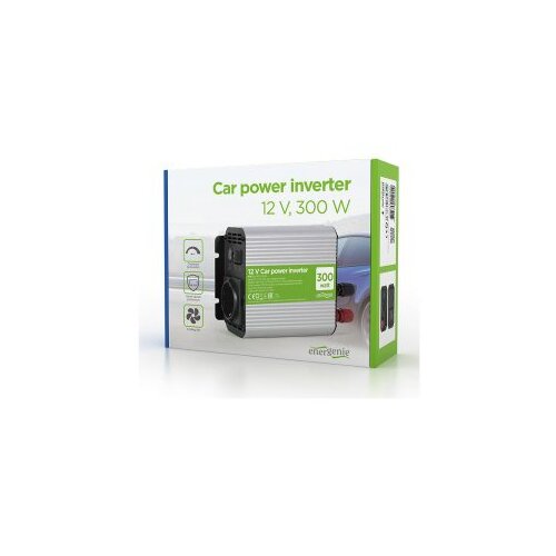  DC-AC inverter za auto GEMBIRD, in12Vout220V 300W EG-PWC300-01 Slike