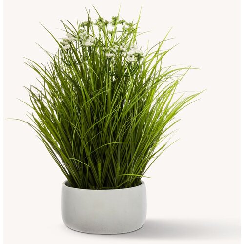 Atmosphera umjetno zelenilo u posudi 18,5x40 cm cement/PVC/PE Cene