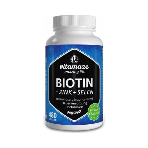 Vitamaze Biotin - 480 tabl.