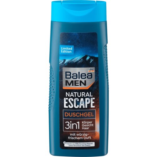 Balea MEN natural escape 3u1 gel za tuširanje 300 ml Cene