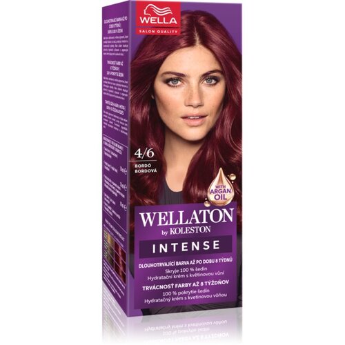 Wella Wellaton by Koleston trajna boja za kosu s arganovim uljem nijansa 4/6 Burgundi 1 kom Slike