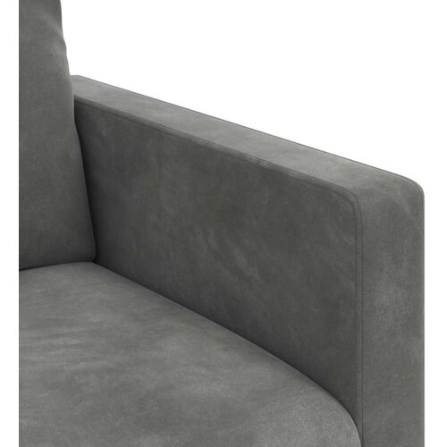 SOFA Tamno siva 228 x 78 x 80 cm Bar&amp;scaron;un Slike