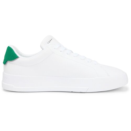 Tommy Hilfiger Niske tenisice &amp;#039;Court Ess&amp;#039; zelena / bijela Slike
