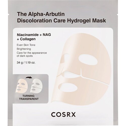 Cosrx The Alpha-Arbutin Discoloration Care hidrogel maska za ujednačavanje tena lica 3x34 g Cijene