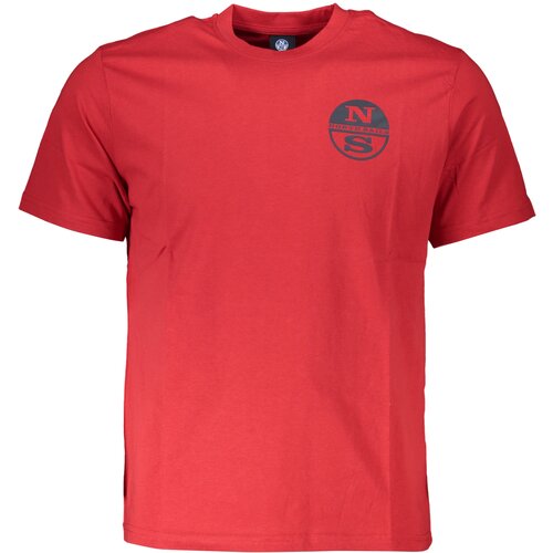 North Sails MEN&amp;amp;#39;S SHORT SLEEVE T-SHIRT RED Slike