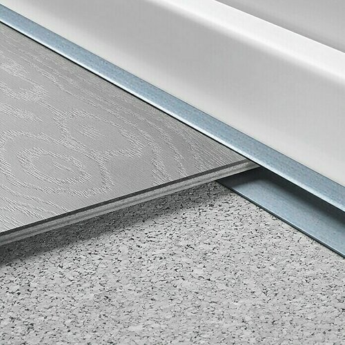 LOGOCLIC Krajnji profil (Srebrne boje, 0,9 m x 24 mm x 12 mm, Vrsta montaže: Lijepljenje) Cijene