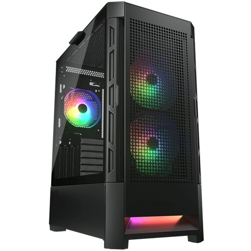 COUGAR GAMING COUGAR DUOFACE RGB PC Case, Mid Tower, Black CGR-5ZD1B-RGB Cene