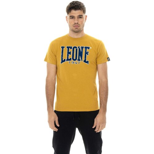 Leone 1947 Majice s kratkimi rokavi Man T-Shirt Short Sleeves New Era Rumena Cene