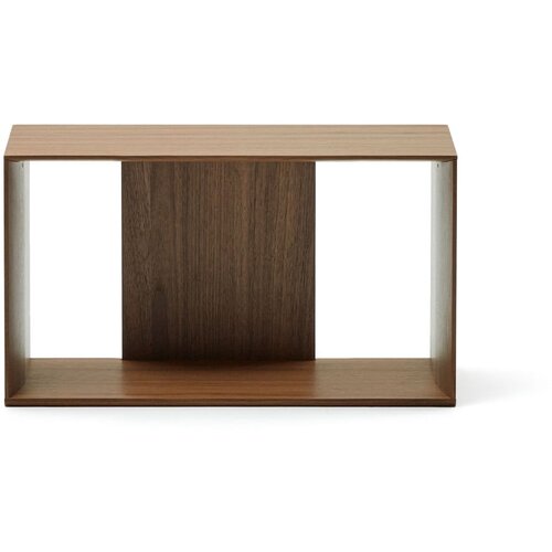 Kave Home Modularni sustav polica u dekoru oraha u prirodnoj boji 67x38 cm Litto &amp;ndash; Slike