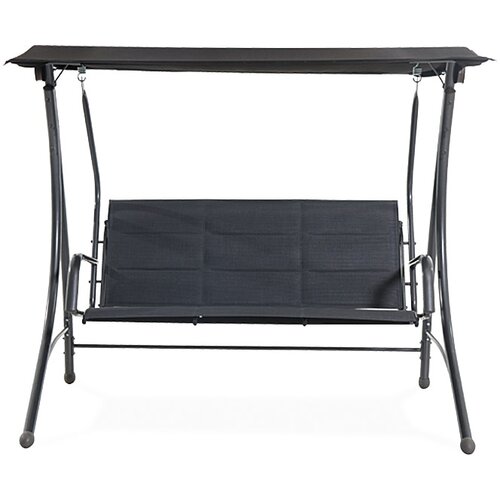 SUNFUN Gugalnica Sunfun Hollywood Maja (186 x 123 x 167 cm, jeklo in tekstil, siva) Slike