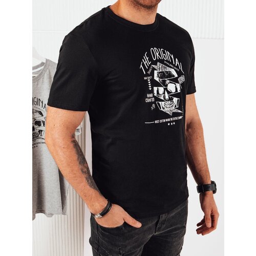 DStreet Men's T-shirt with black print Cene