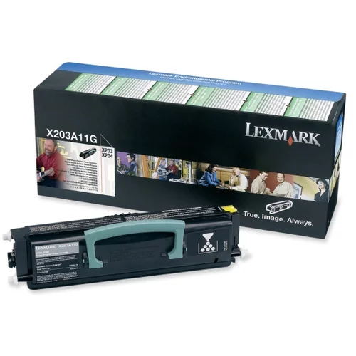  Lexmark X203 črn/black (X203A11G) - original