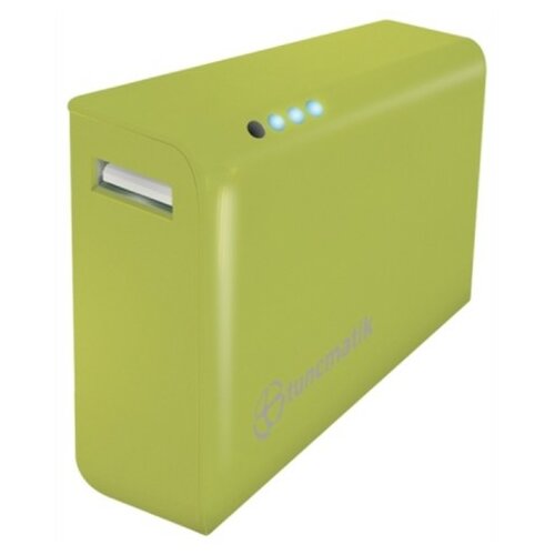 Tuncmatik Mini Charge 5000mAh PowerBank Green microUSB cable with Lightning adapter punjac za mobilni telefon Slike