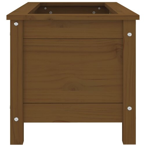  Vrtna sadilica boja meda 82,5 x 40 x 39 cm od masivne borovine Slike