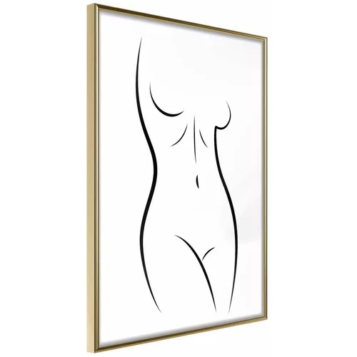  Poster - Minimalist Nude 20x30