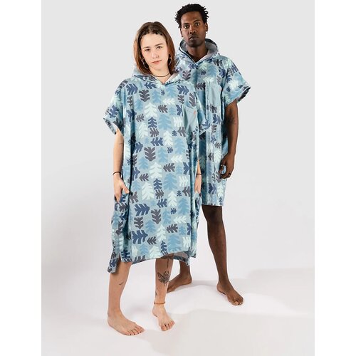 After Outdoor Series Surf poncho sapin / blue gray Cene