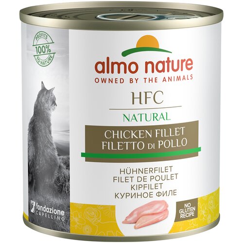 HFC Almo Nature Natural 6 x 280 g - Pi&amp;scaron;čančji file Slike