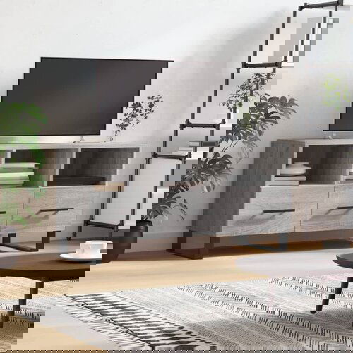 VidaXL TV ormarić boja hrasta sonome 102x36x50 cm konstruirano drvo Slike