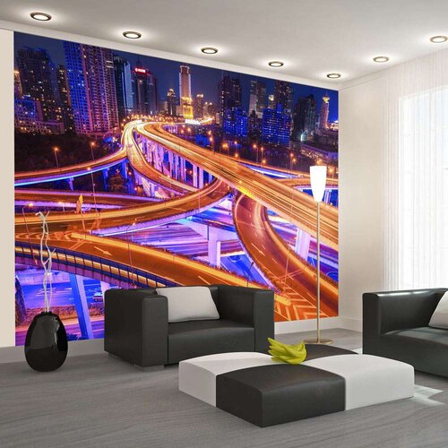  Tapeta - Spiderweb of roads 300x210 Cijene