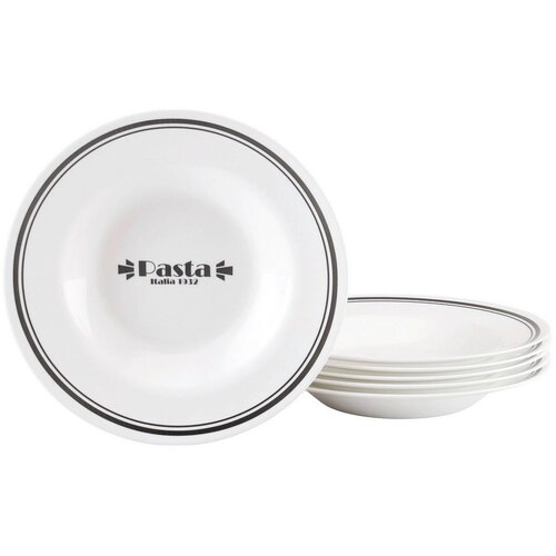 Creatable SET KROŽNIKOV ZA TESTENINE Italien Party Bistrot Slike