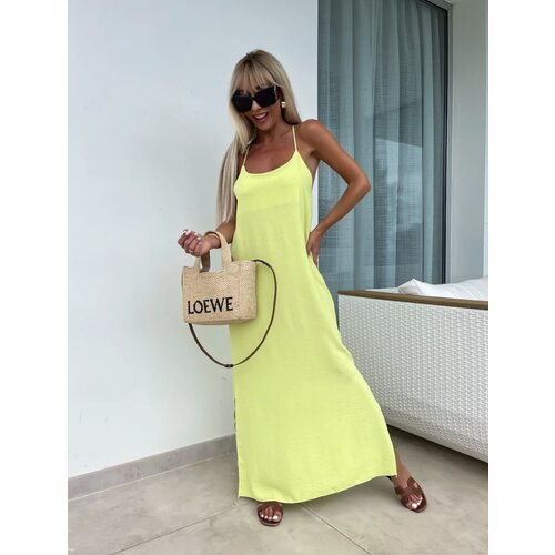Beloved Mareen maxi obleka neon Slike