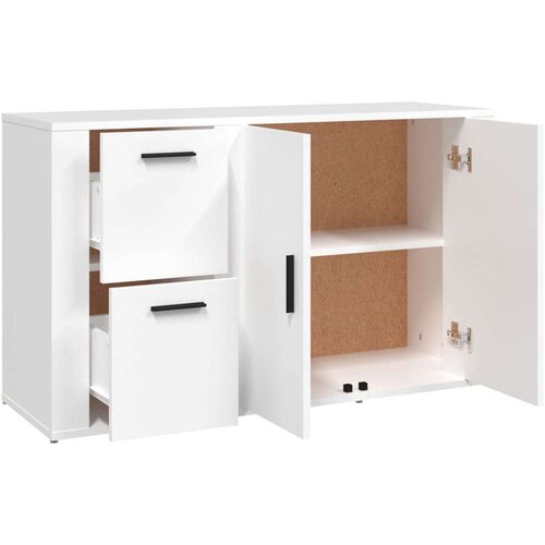 VidaXL Komoda bijela 100 x 33 x 59,5 cm od konstruiranog drva Slike