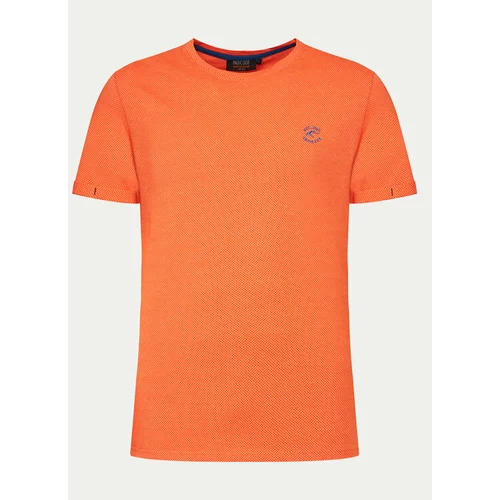 INDICODE Majica Stamatis 41-038 Oranžna Regular Fit